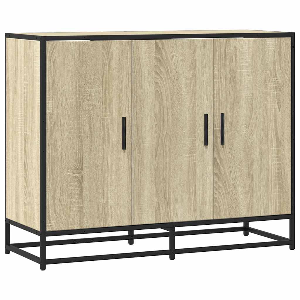 Dulap, stejar sonoma, 94x35x76 cm, lemn compozit