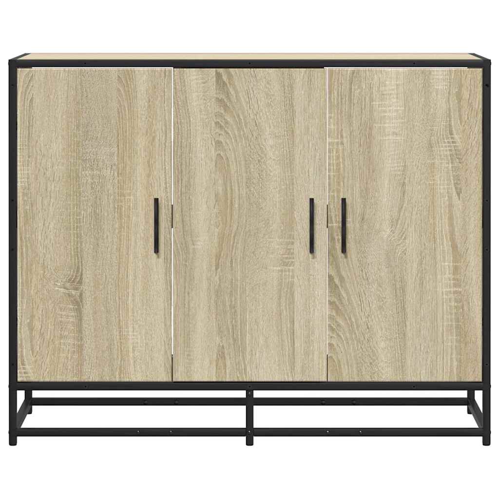 Dulap, stejar sonoma, 94x35x76 cm, lemn compozit