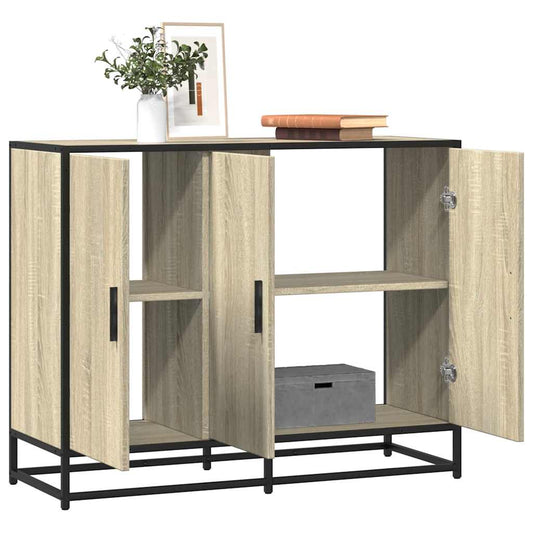 Dulap, stejar sonoma, 94x35x76 cm, lemn compozit