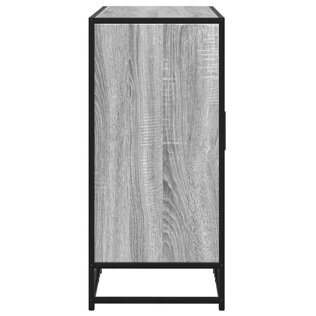 Dulap, gri sonoma, 94x35x76 cm, lemn prelucrat