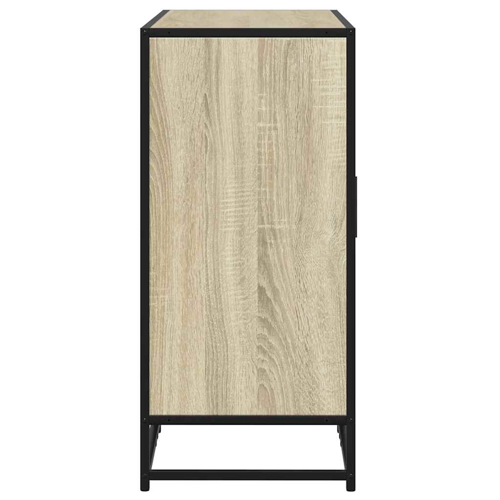 Dulap, stejar sonoma, 92x35x76 cm, lemn prelucrat