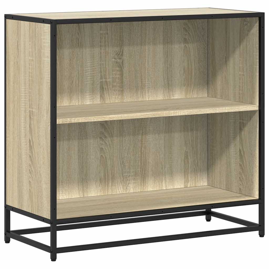 Bibliotecă, stejar sonoma, 80,5x35x76 cm, lemn prelucrat
