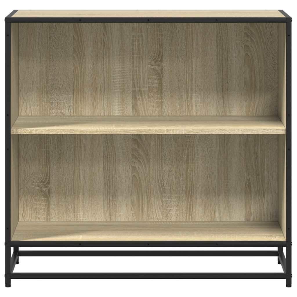Bibliotecă, stejar sonoma, 80,5x35x76 cm, lemn prelucrat