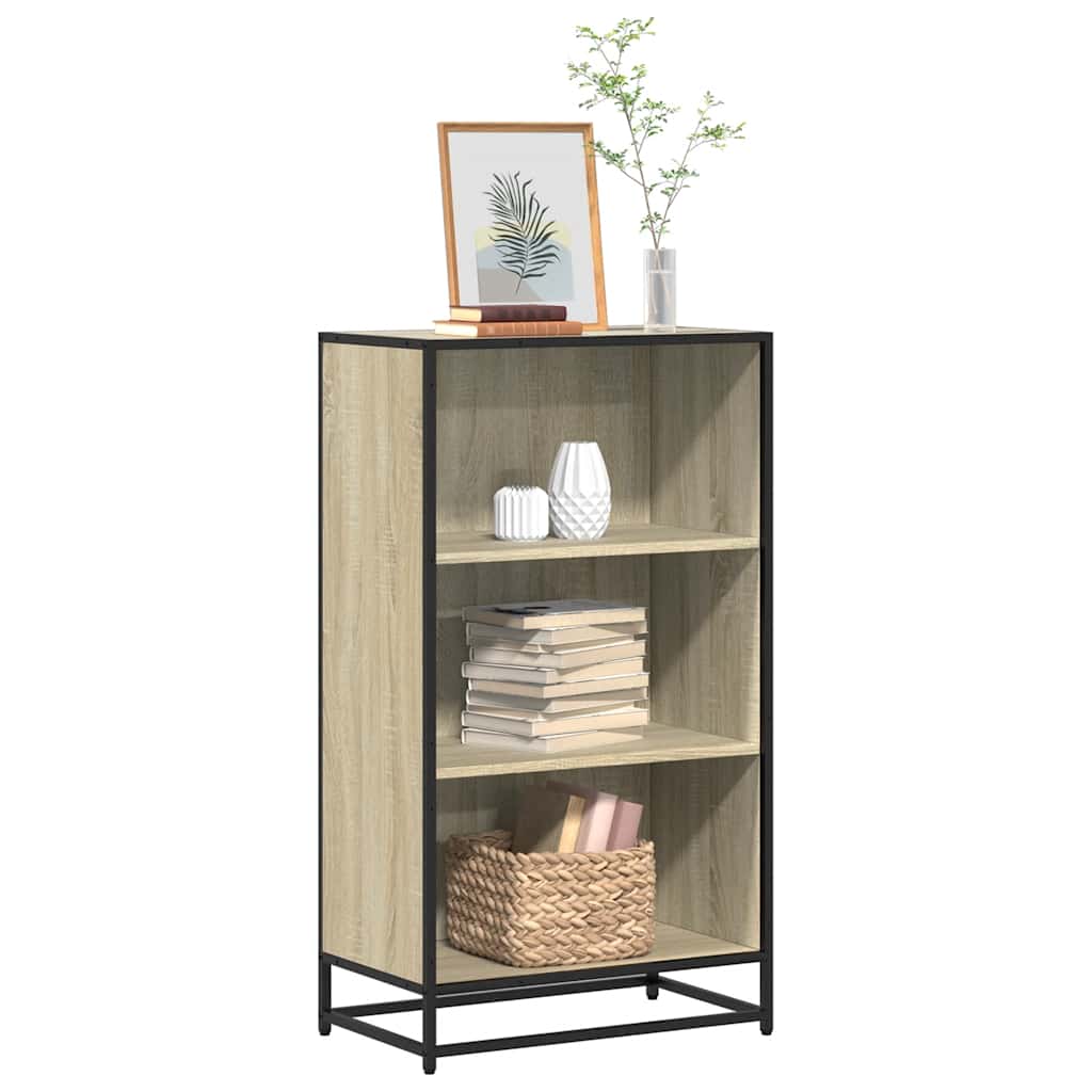 Bibliotecă, stejar Sonoma, 60x35x107,5 cm, PAL