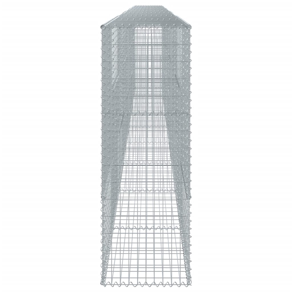 Coș gabion cu capac, 900x50x150 cm, fier galvanizat