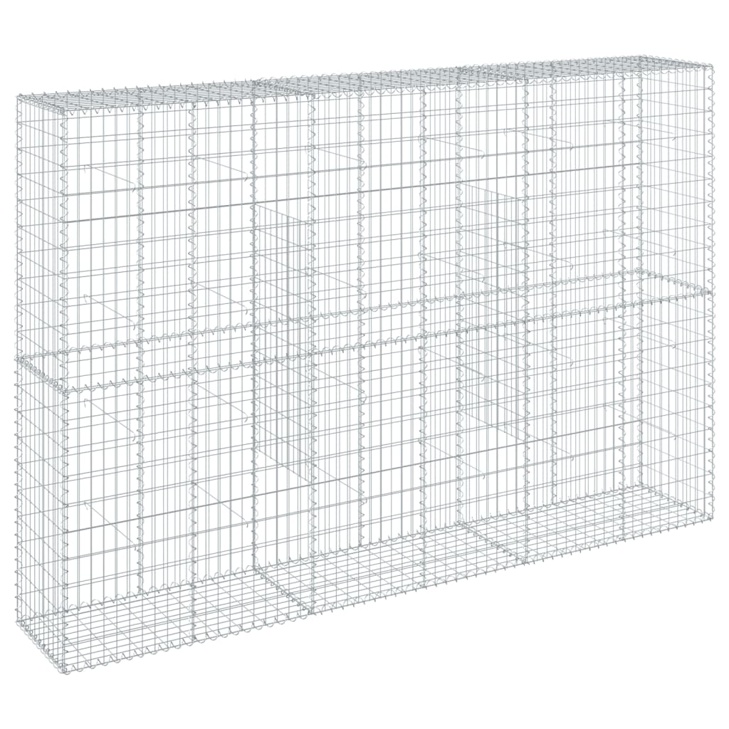 Coș gabion cu capac, 300x50x200 cm, fier galvanizat