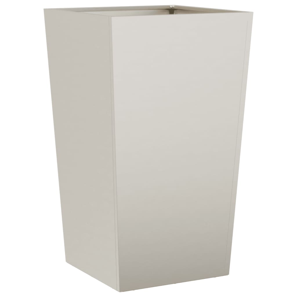 Jardinier de grădină 45x45x75 cm Oțel pentru intemperii