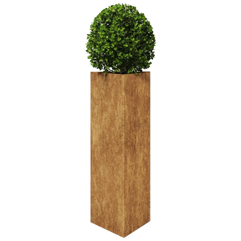Jardinieră de grădină triunghiulară Oțel pentru intemperii