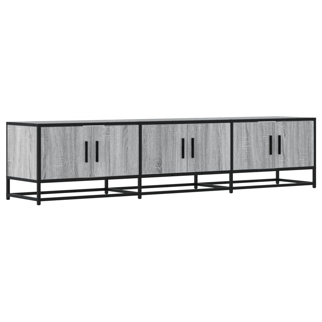 Dulap TV, gri sonoma, 180x35x41 cm, lemn prelucrat