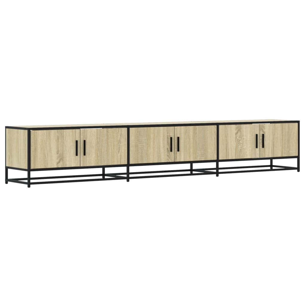 Dulap TV, stejar sonoma, 240x35x41 cm, lemn prelucrat