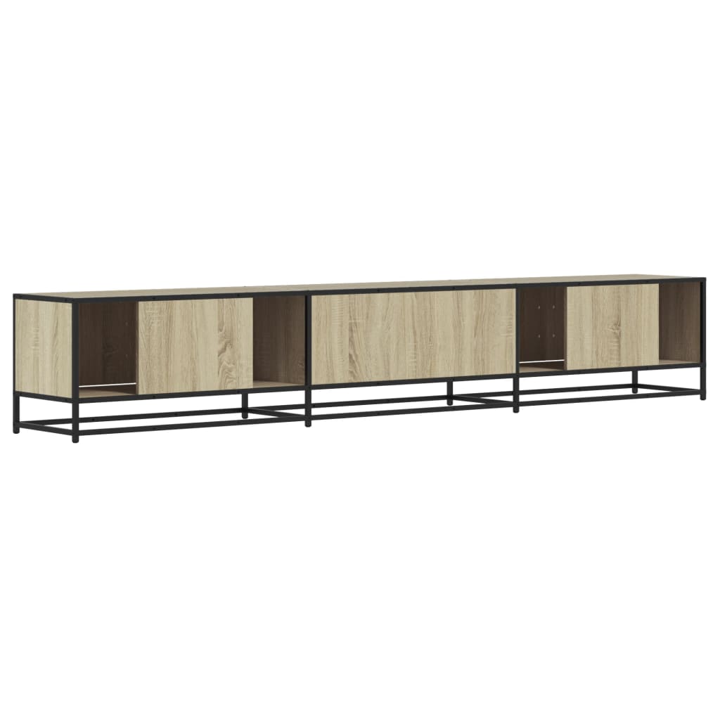 Dulap TV, stejar sonoma, 240x35x41 cm, lemn prelucrat