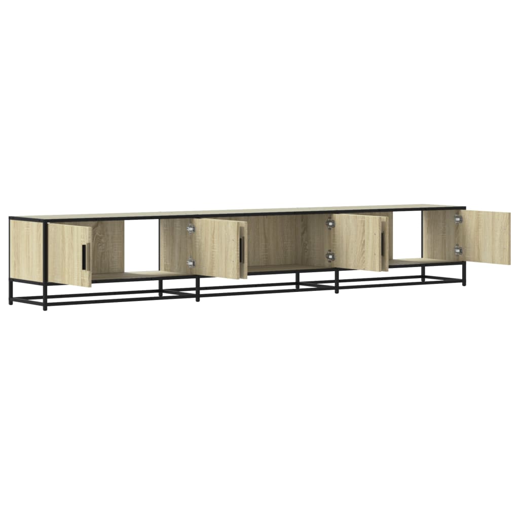 Dulap TV, stejar sonoma, 240x35x41 cm, lemn prelucrat