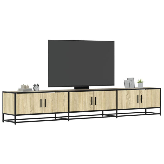 Dulap TV, stejar sonoma, 240x35x41 cm, lemn prelucrat