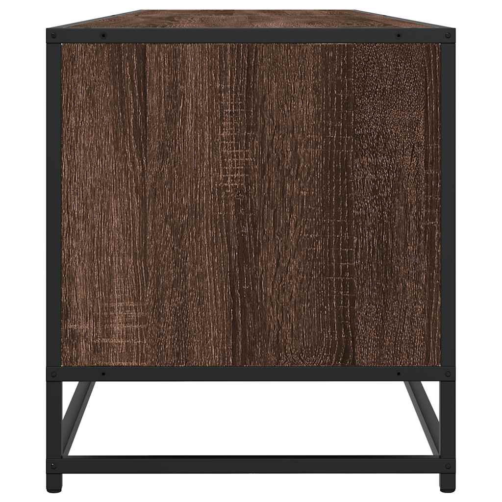 Dulap TV, stejar maro, 180,5x40x46 cm, lemn prelucrat