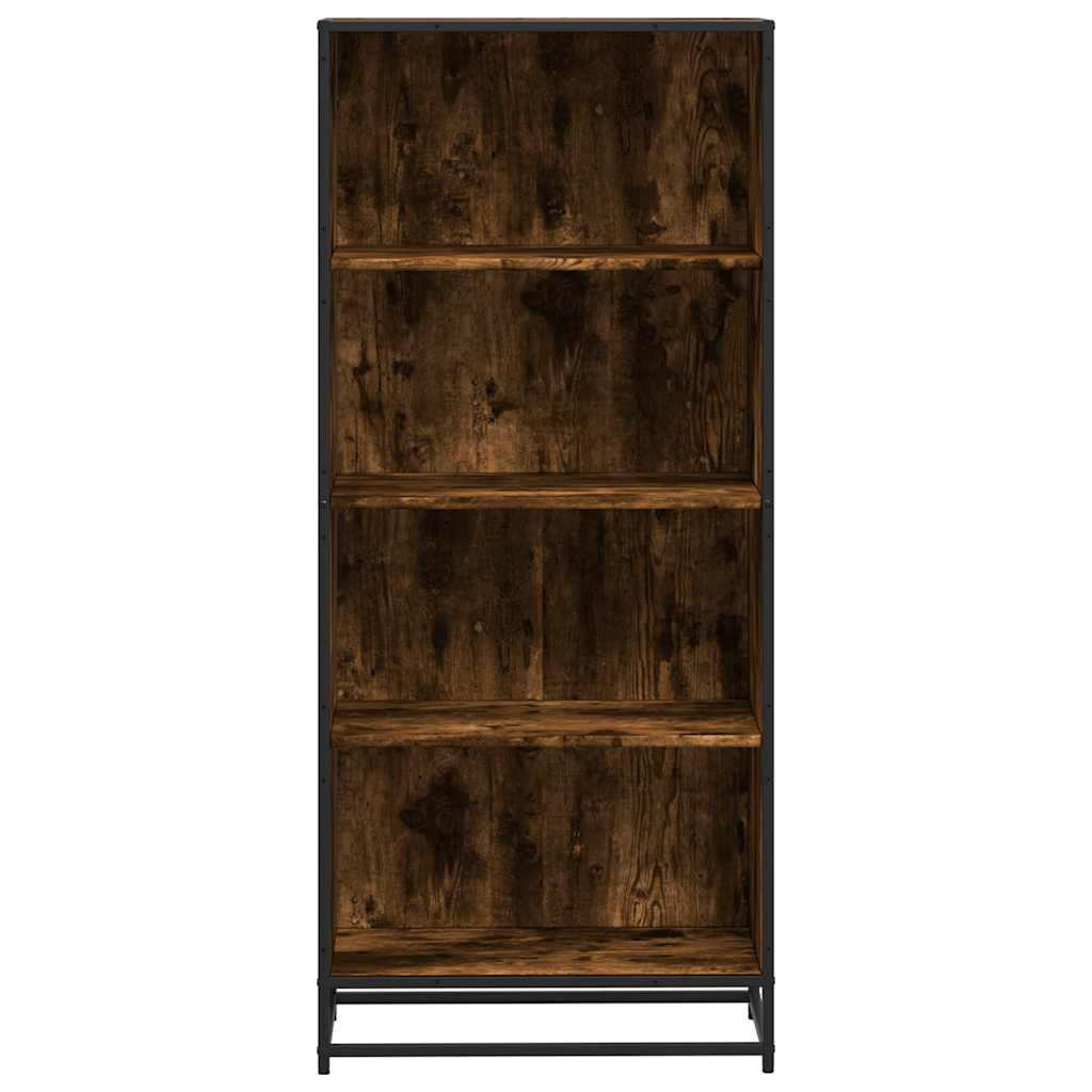 Bibliotecă, stejar fumuriu, 60x35x139 cm, lemn prelucrat