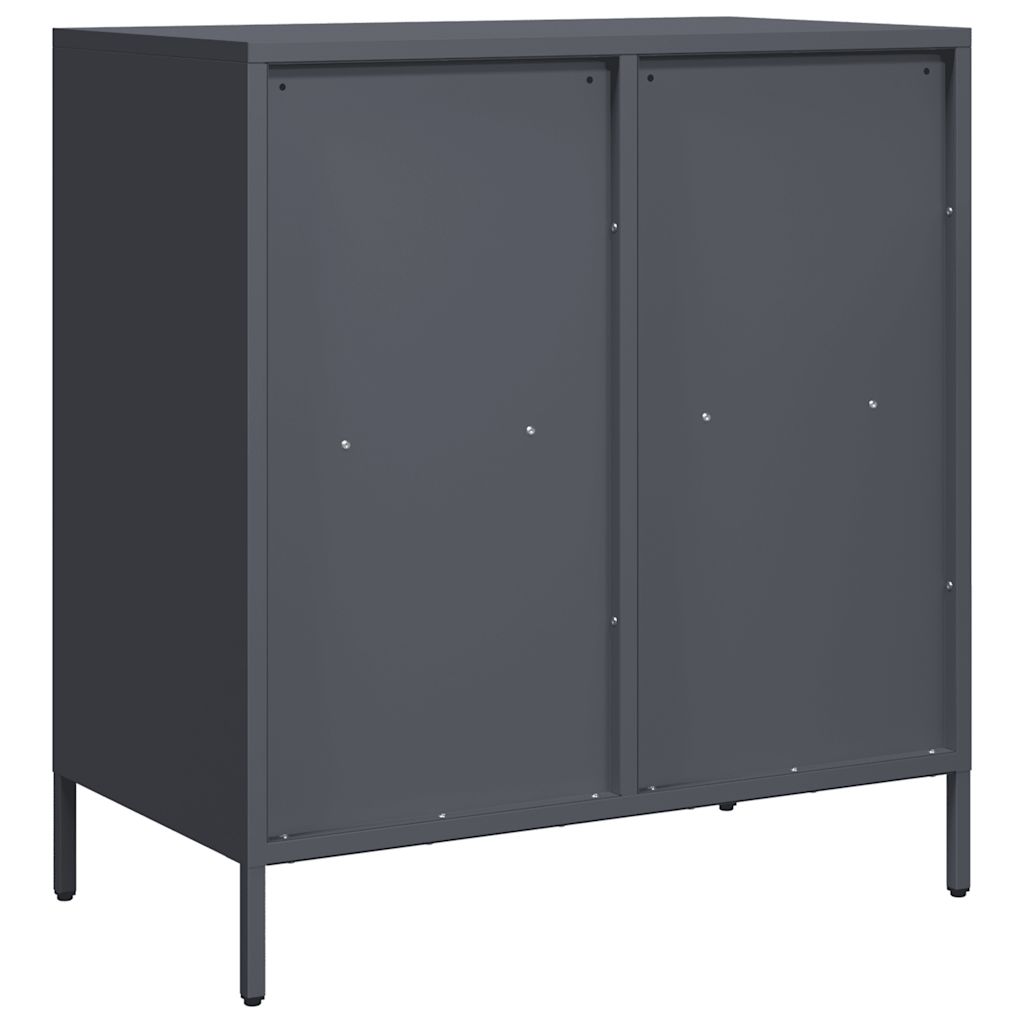 Dulap, antracit, 68x39x73,5 cm, oțel laminat la rece