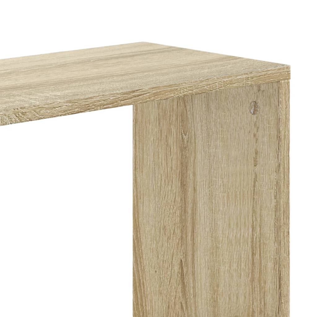 Bibliotecă cu 5 niveluri stejar sonoma 80,5x23,5x162,5 cm lemn