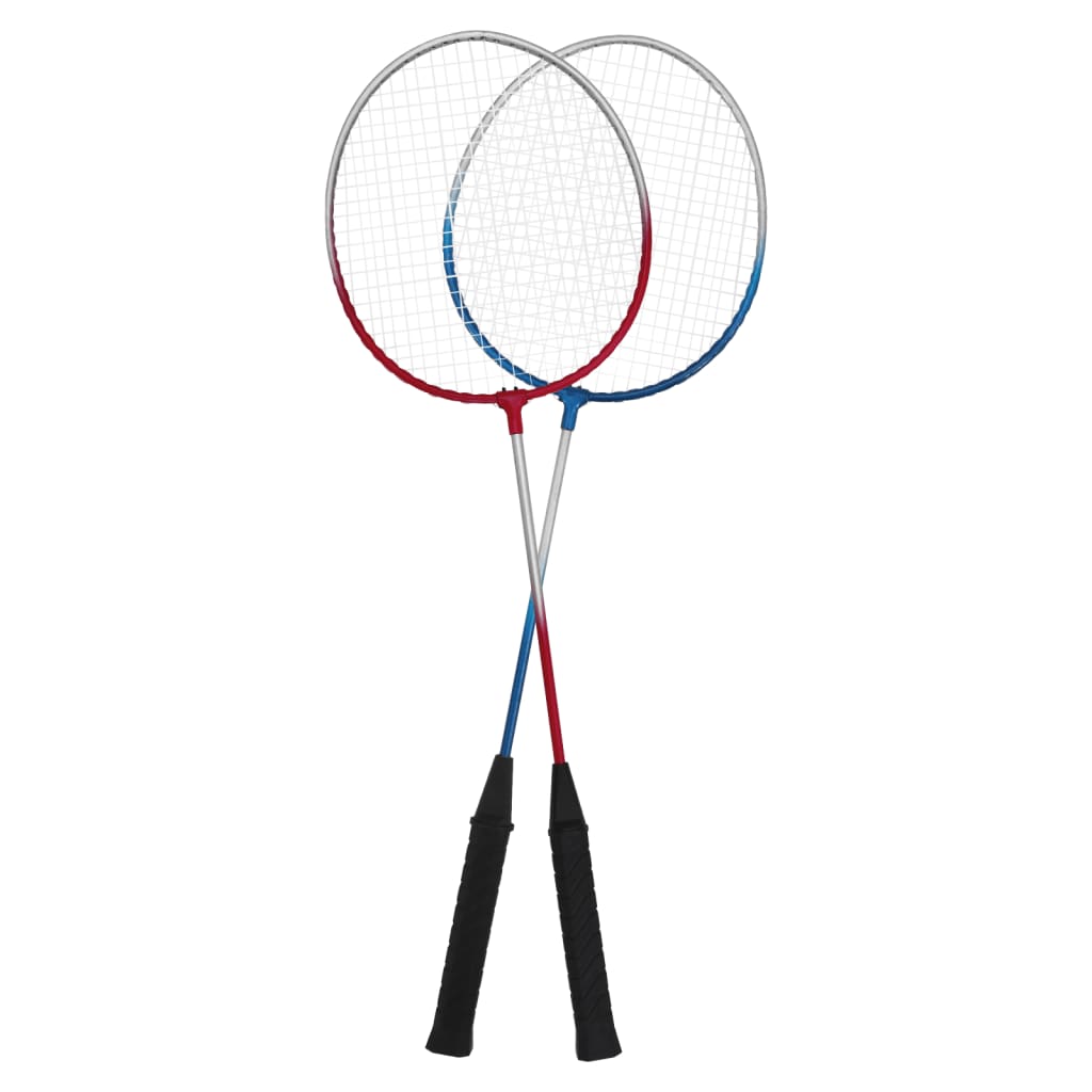 Set de badminton cu 4 rachete și plasă, 620x151 cm