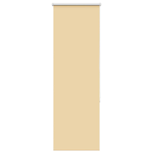 Jaluză cu role opace bej 60x130 cm lățime material 55,7 cm