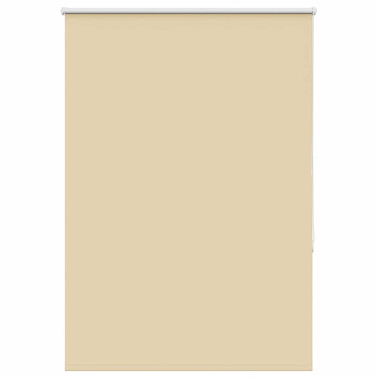Jaluză cu role opace bej 100x130 cm lățime țesătură 95,7 cm