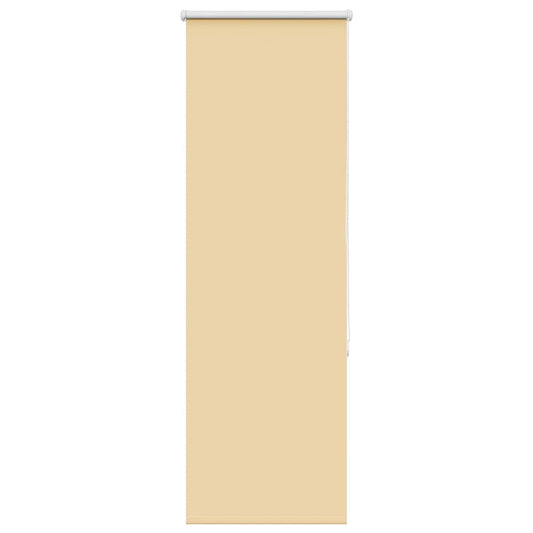 Jaluză cu role opace bej 50x175 cm lățime material 45,7 cm