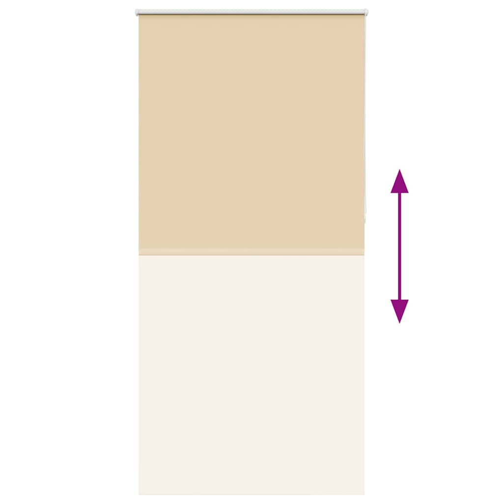 Jaluză cu role opace bej 90x210 cm Lățime material 85,7 cm