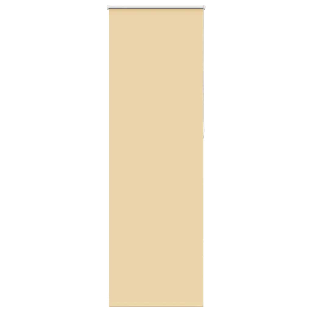 Jaluză cu role opace bej 80x230 cm lățime material 75,7 cm