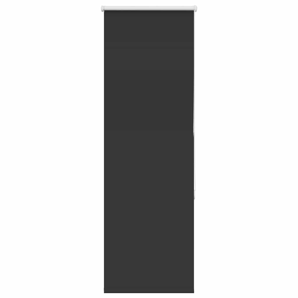 Jaluză cu role opace negru 40x150 cm lățime material 35,7 cm