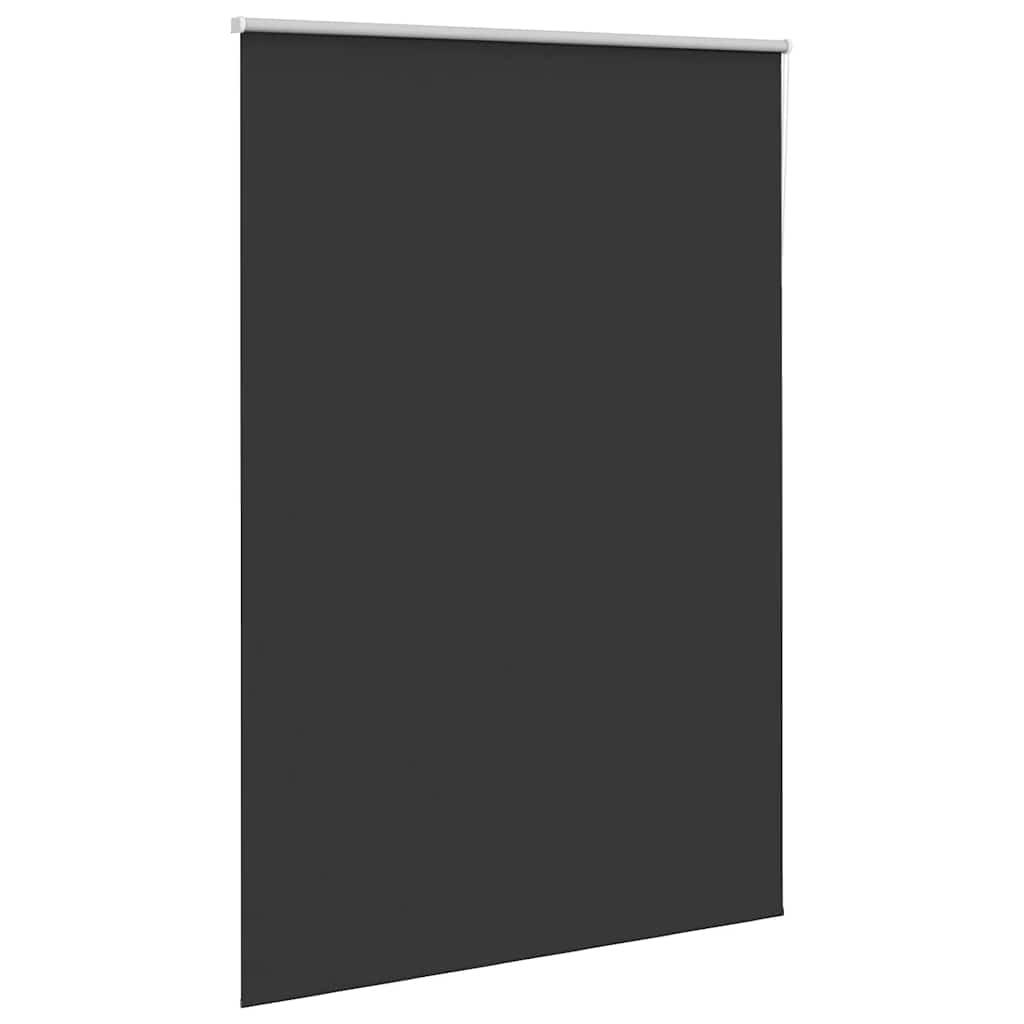 Jaluză cu role opace negru 155x230 cm lățime material 151,6 cm