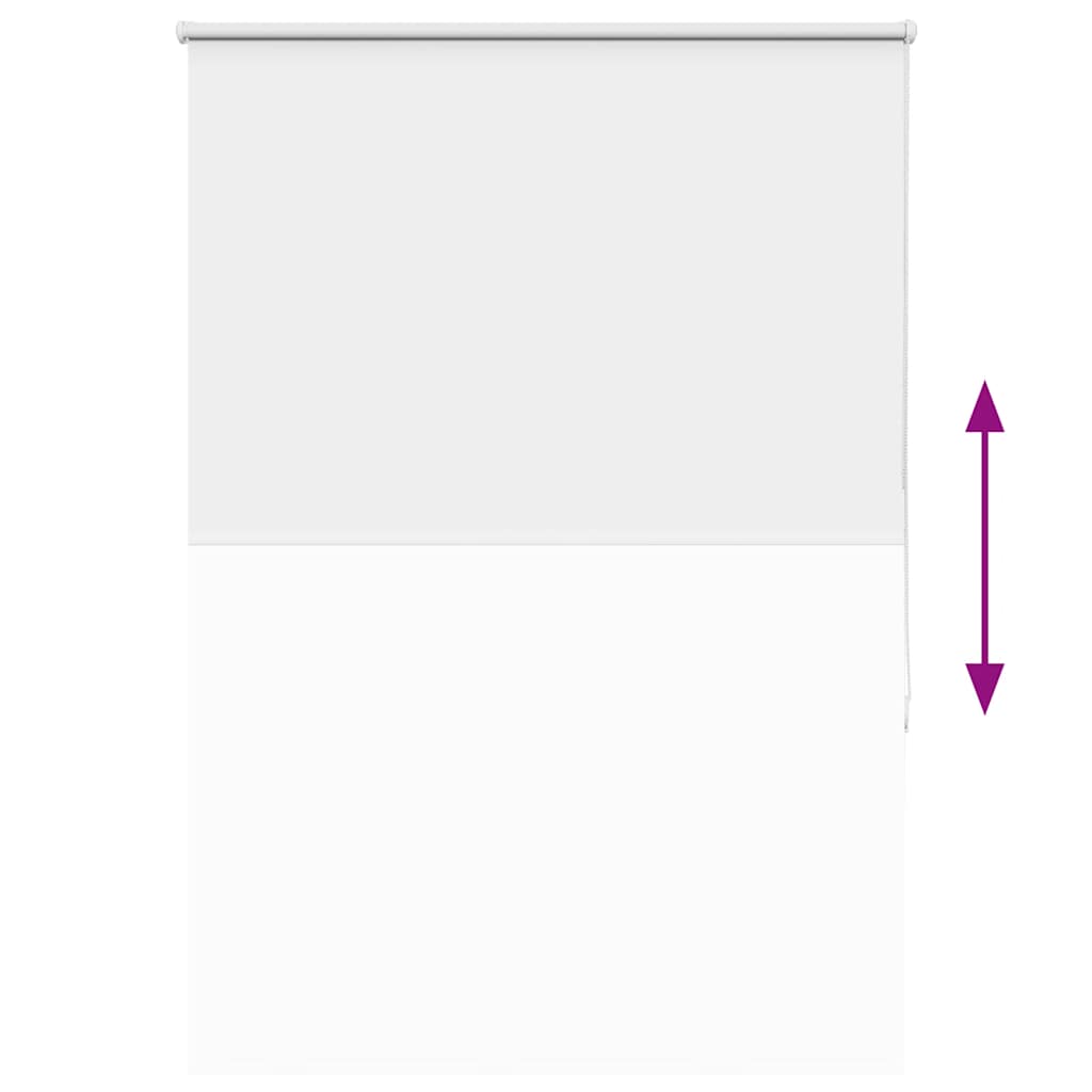 Jaluză cu role opace alb 95x130 cm Lățime material 90,7 cm