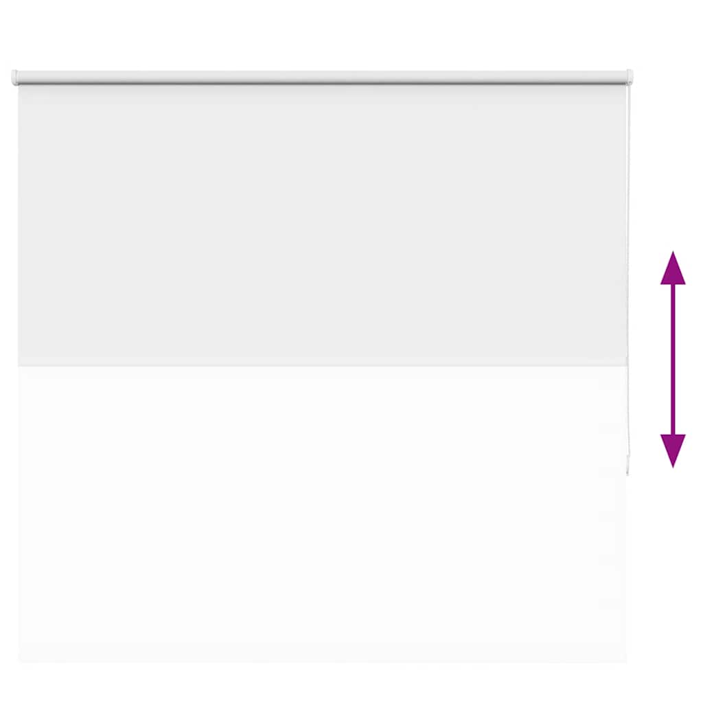 Jaluză cu role opace alb 145x130 cm Lățime material 141,6 cm