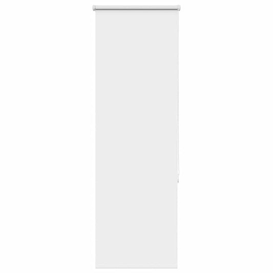 Jaluză cu role opace alb 45x150 cm lățime material 40,7 cm