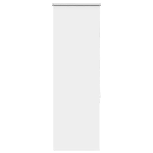 Jaluză cu role opace alb 50x150 cm lățime material 45,7 cm