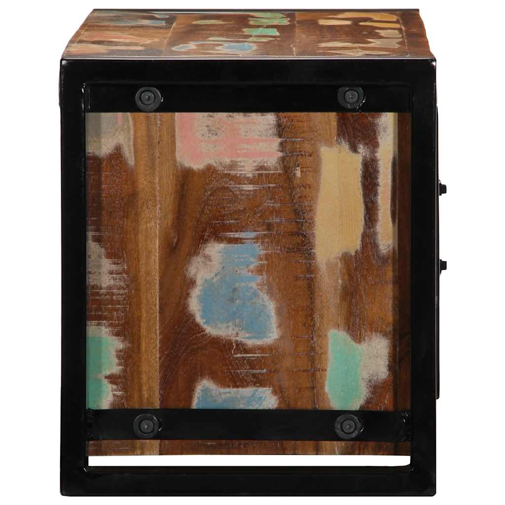 Dulap TV 80x30x35 cm lemn masiv recuperat