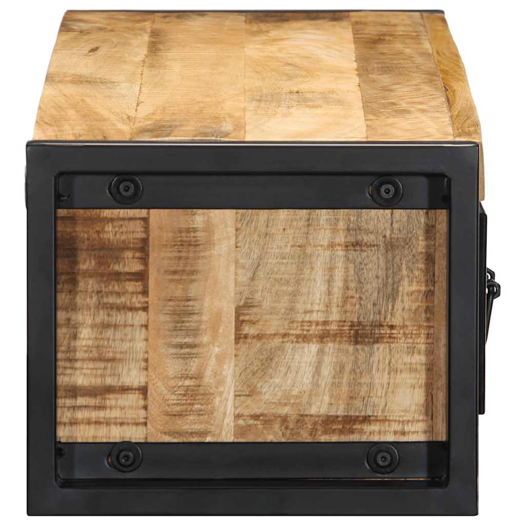 Dulap TV 100x30x25 cm lemn masiv de mango