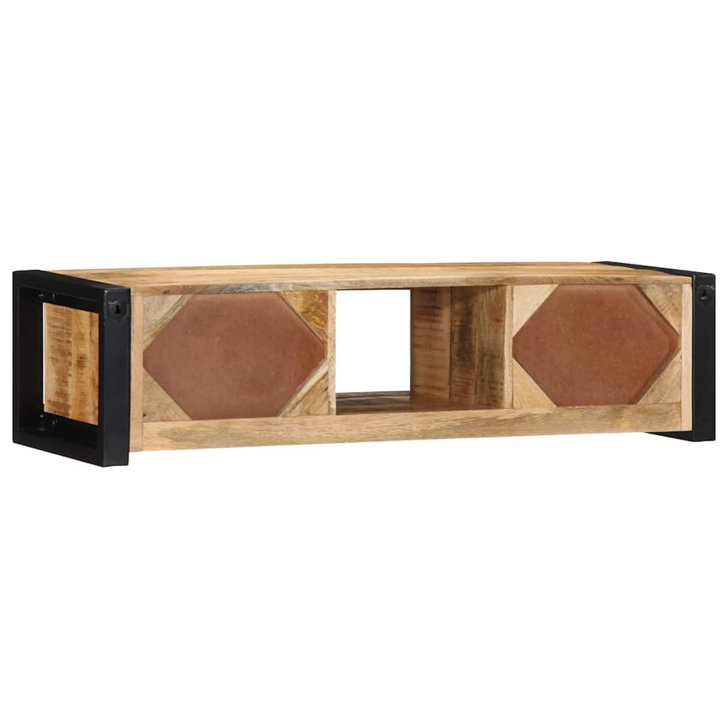 Dulap TV 100x30x25 cm lemn masiv de mango