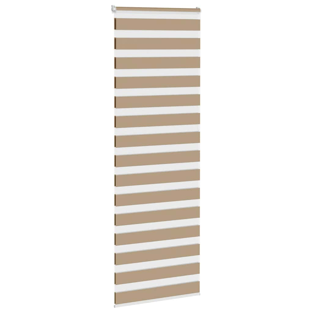 Jaluzea tip zebra 75x230 cm lățime țesătură 70,9 cm poliester