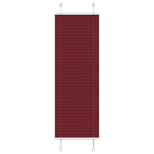 Jaluză plisată Bordeaux Roșu 40x150 cm Lățime țesătură