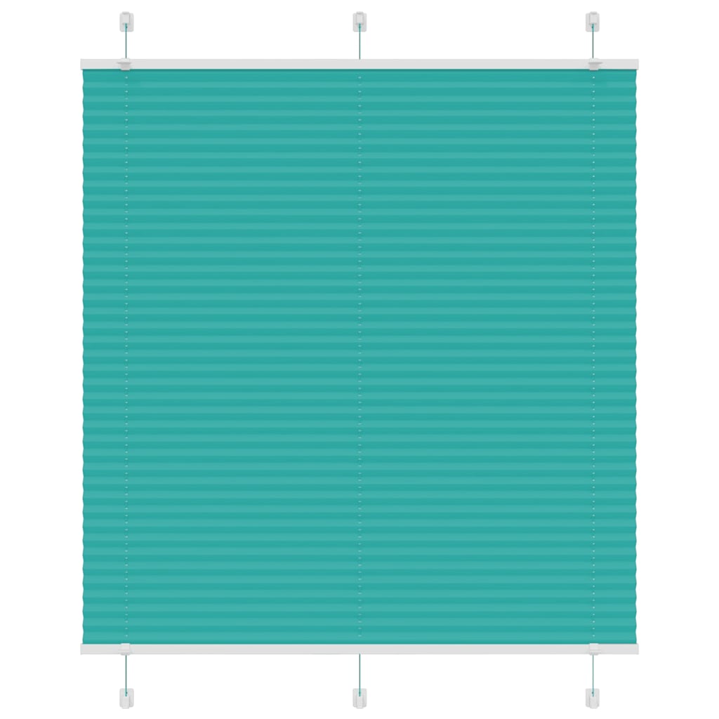 Jaluză plisată verde petrol 115x150 cm Lățime țesătură 114,4 cm
