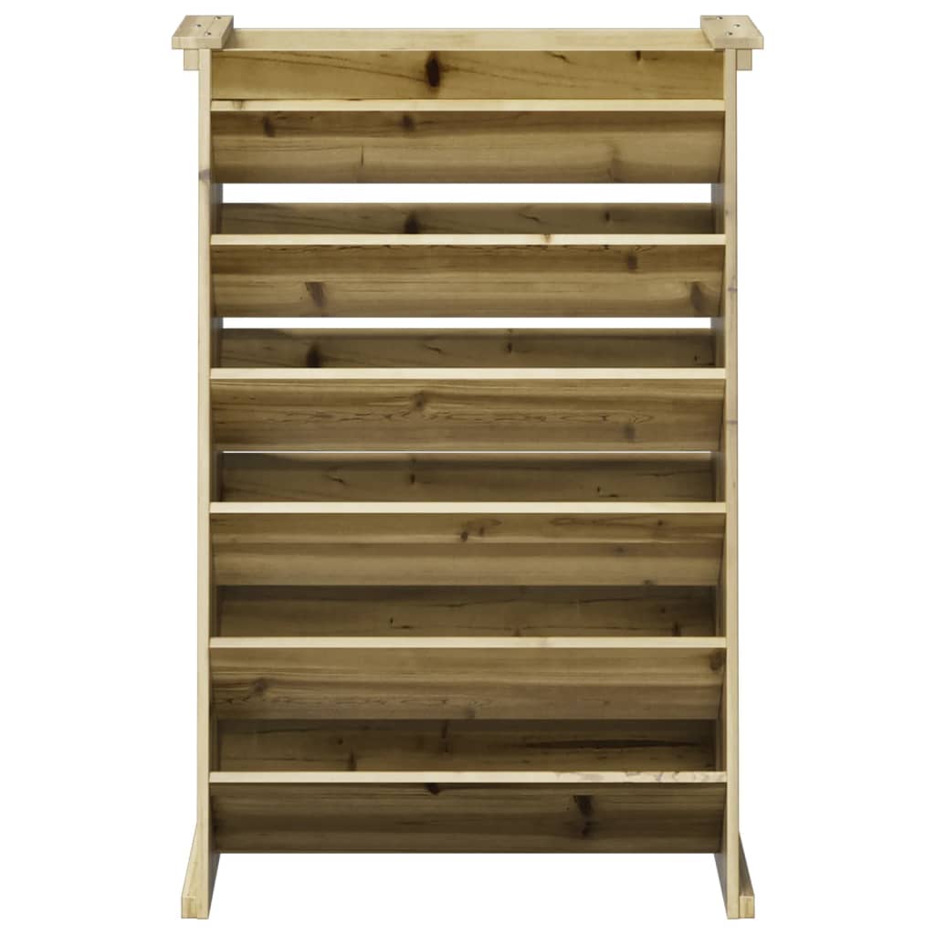 Jardinieră ierburi 6 niveluri 69x40x101,5 cm lemn impregnat pin