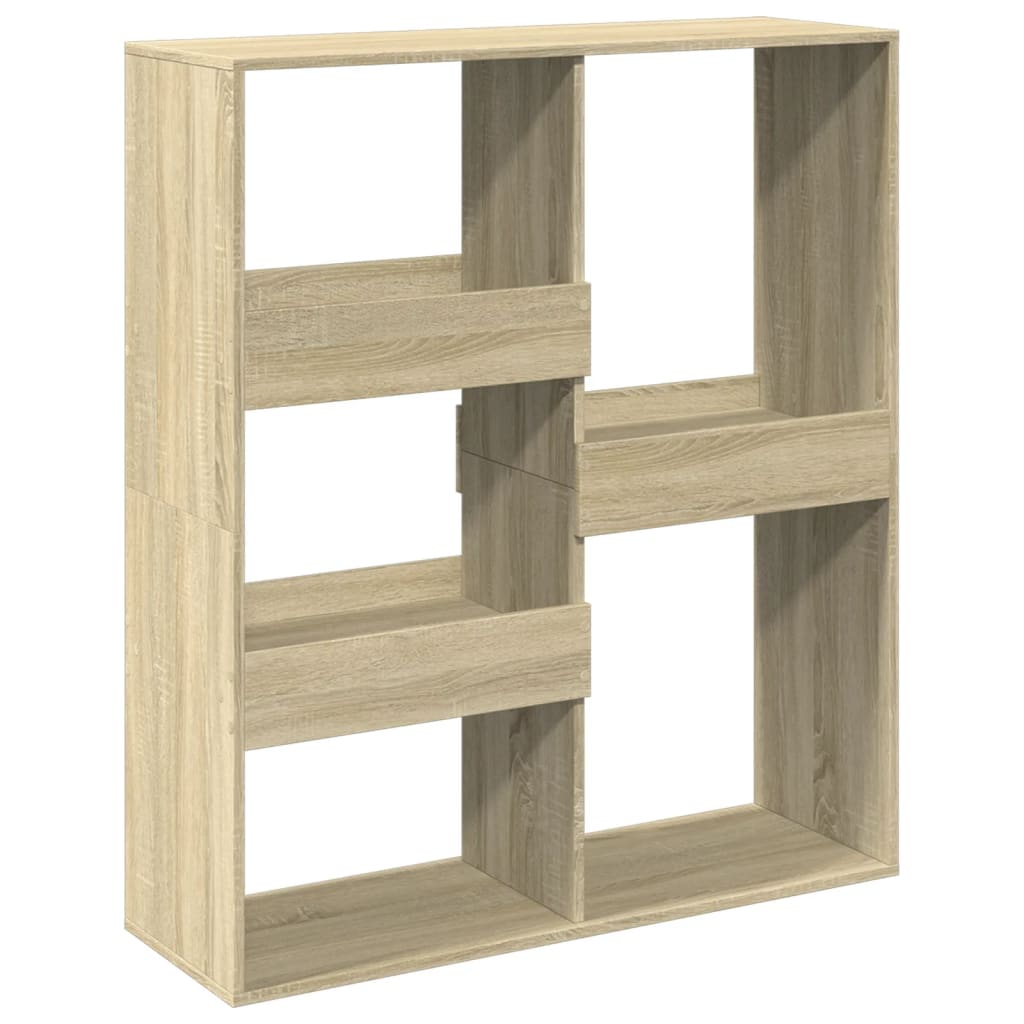 Bibliotecă/Separator cameră, stejar sonoma, 100x33x115 cm