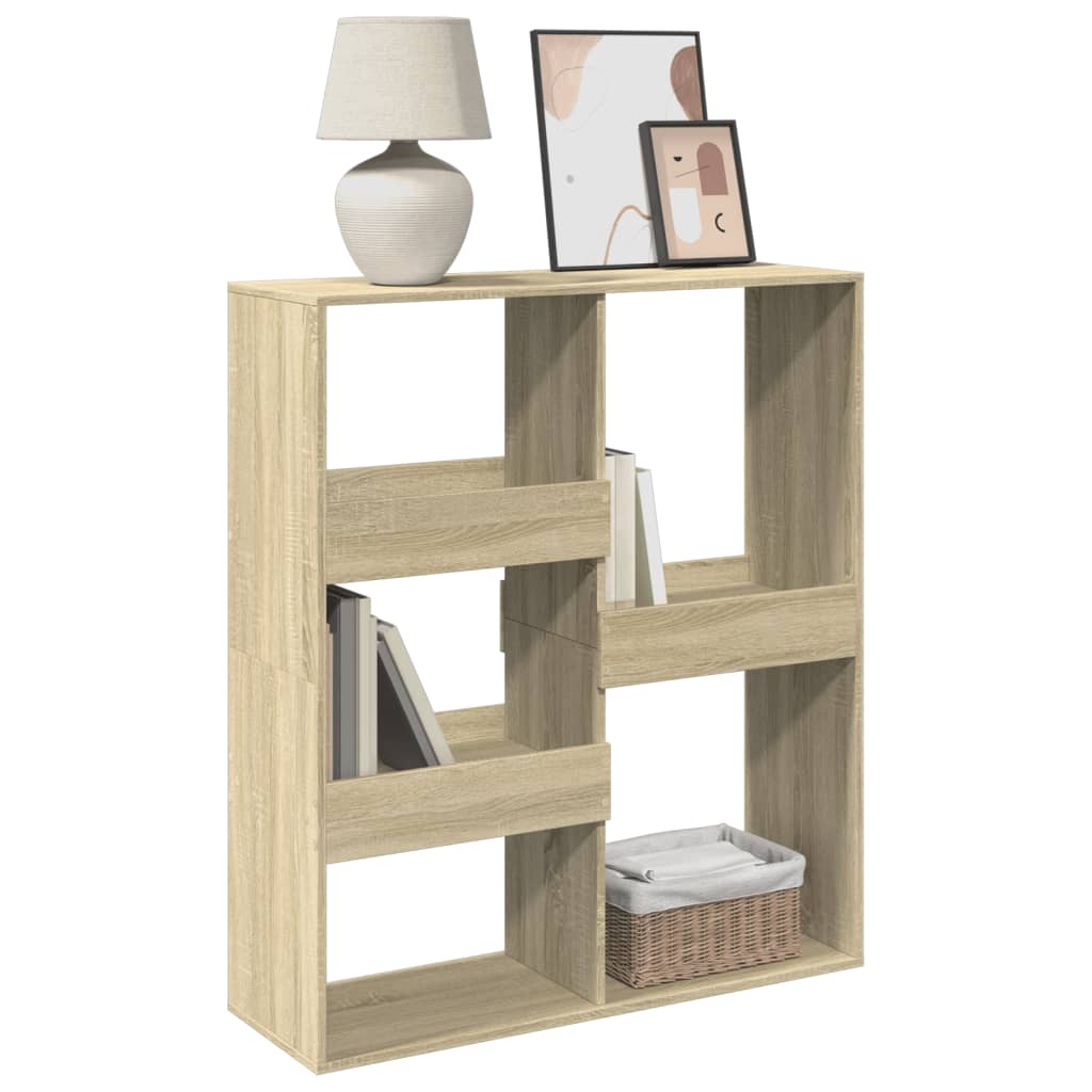 Bibliotecă/Separator cameră, stejar sonoma, 100x33x115 cm