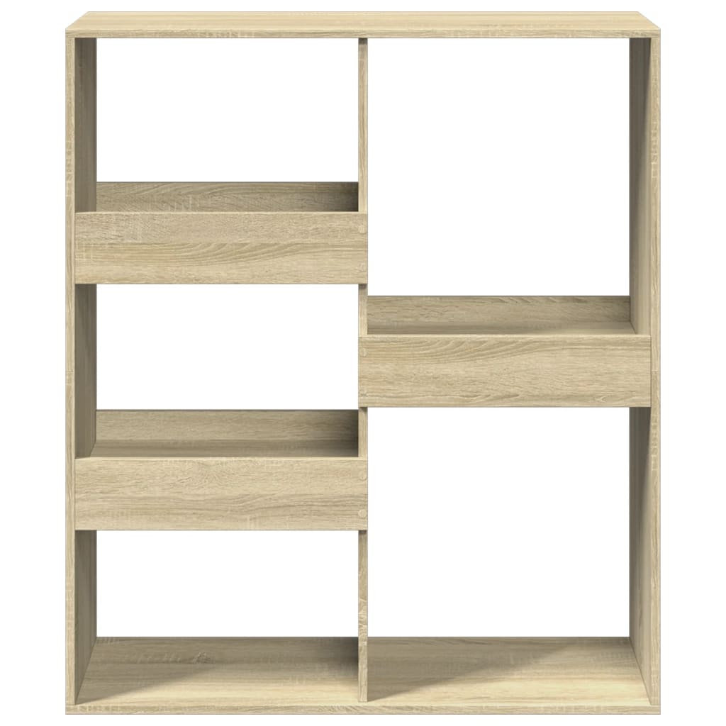 Bibliotecă/Separator cameră, stejar sonoma, 100x33x115 cm