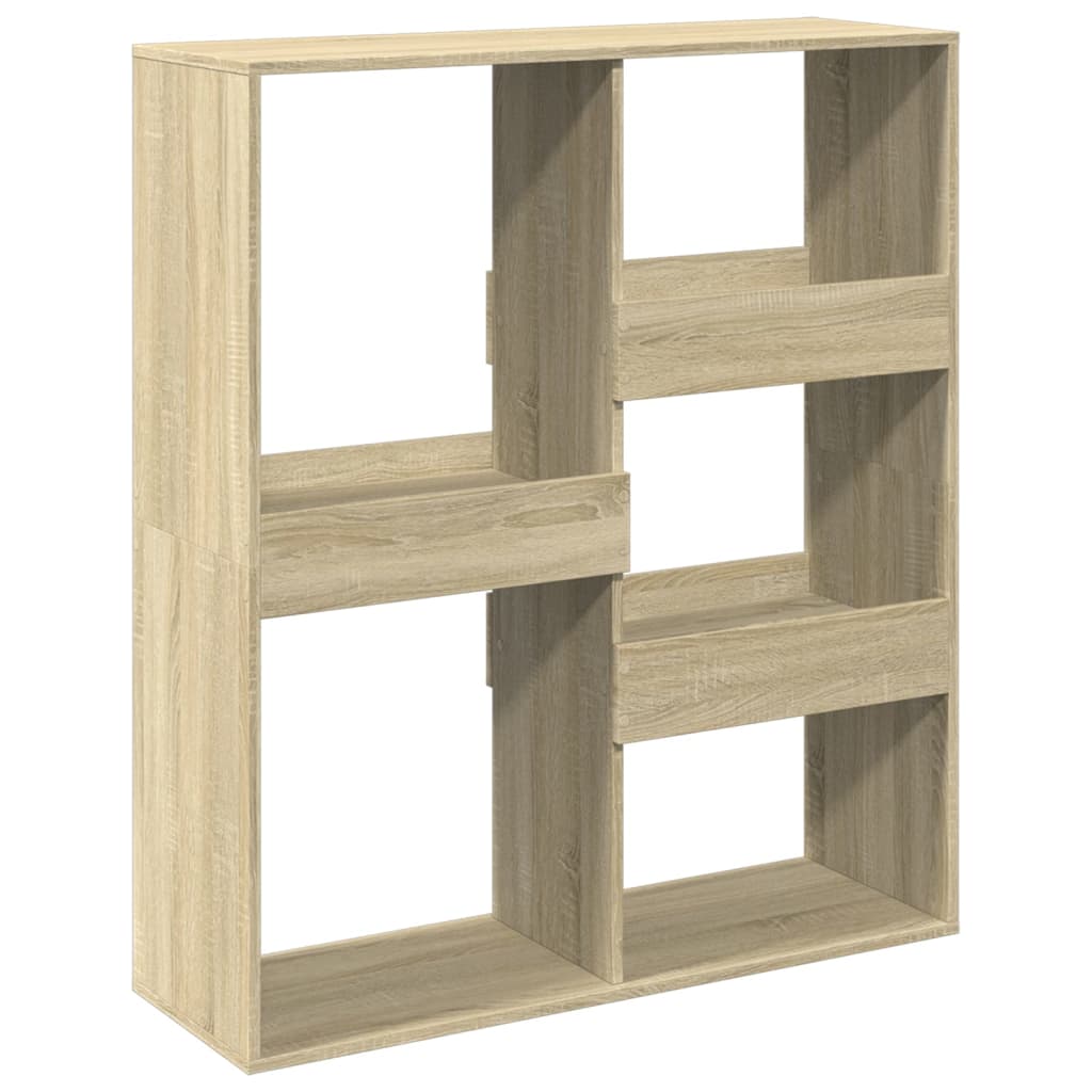 Bibliotecă/Separator cameră, stejar sonoma, 100x33x115 cm