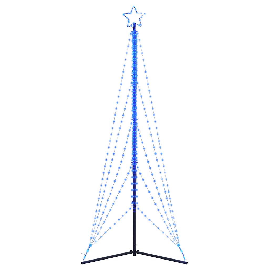 Instalație brad de Crăciun 525 LED-uri, albastru, 302 cm