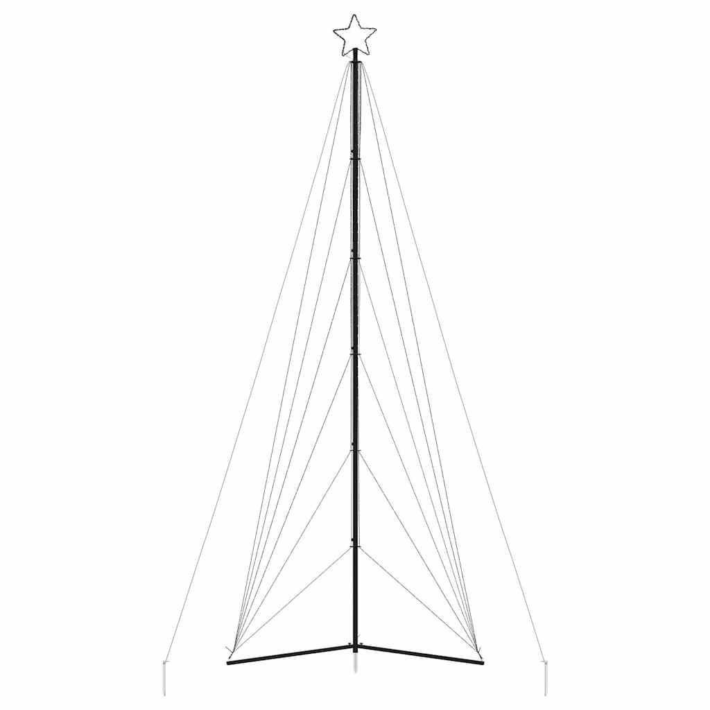 Instalație brad de Crăciun 861 LED-uri, alb cald, 478 cm