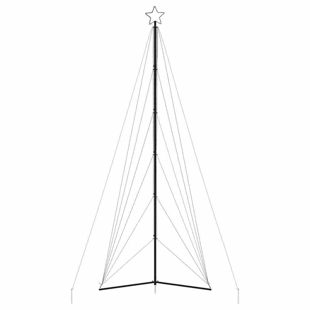 Instalație brad de Crăciun 861 LED-uri, colorat, 478 cm