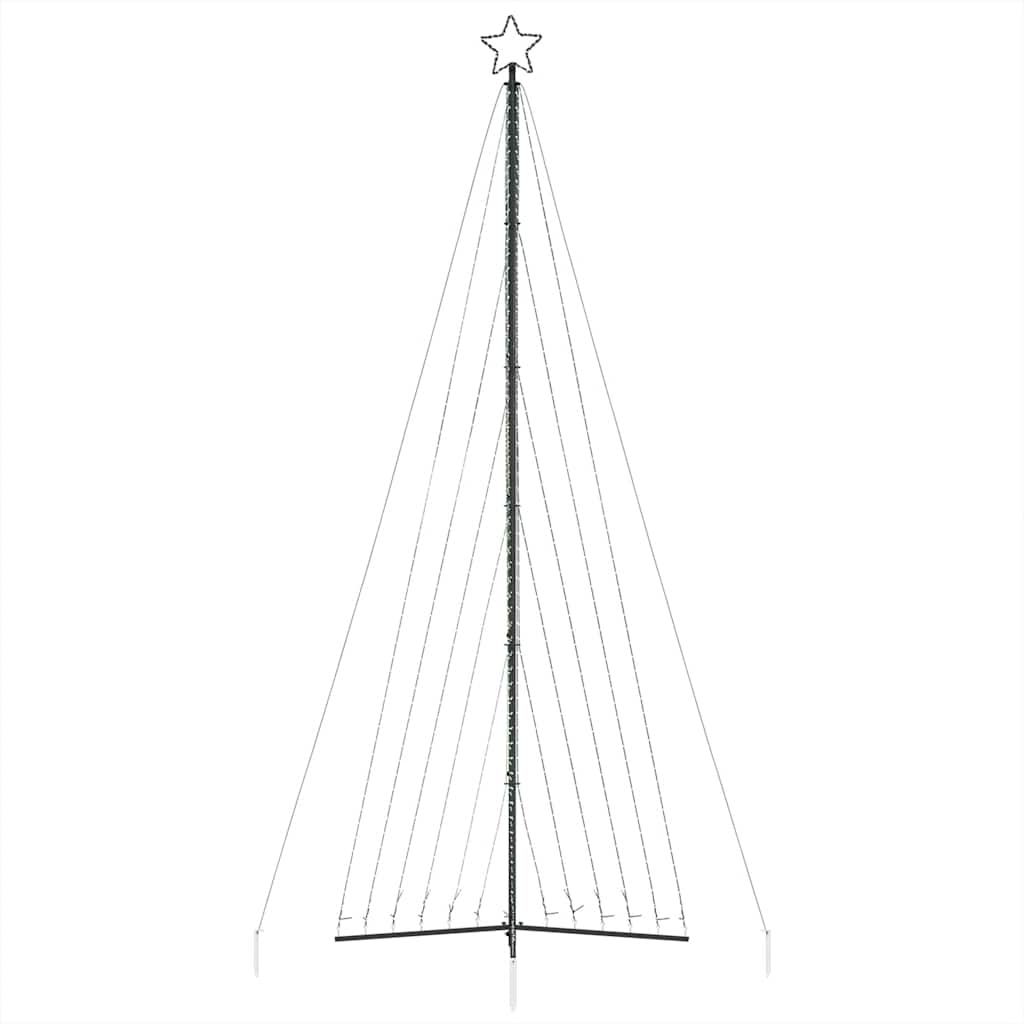 Instalație brad de Crăciun 789 LED-uri, colorat, 476 cm