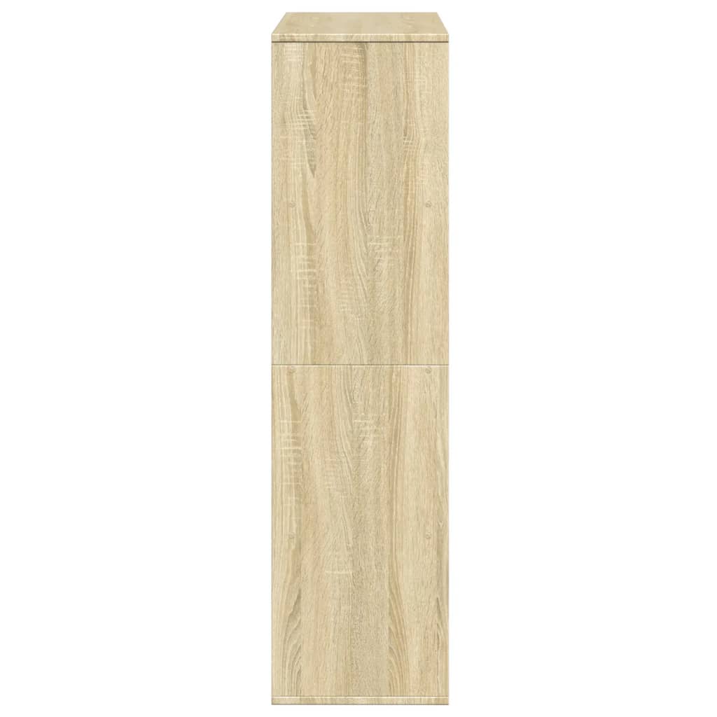 Bibliotecă, stejar sonoma, 100x33x125,5 cm, lemn prelucrat