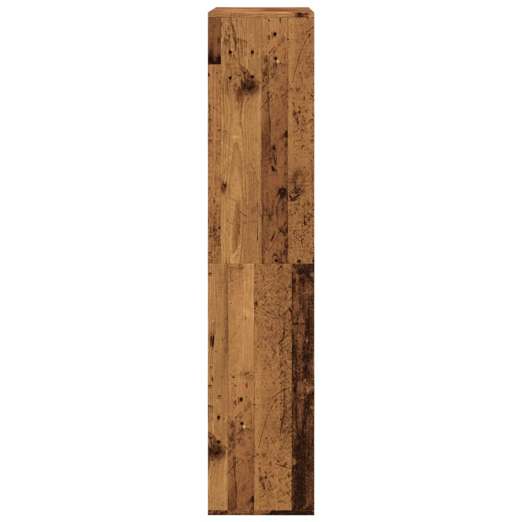 Bibliotecă, lemn vechi, 100x33x155,5 cm, lemn prelucrat